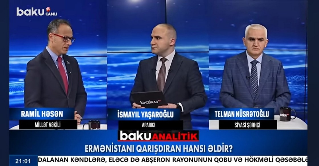 Assoc. Prof. Telman Nusratoghlu on Azerbaijani TV Channels
